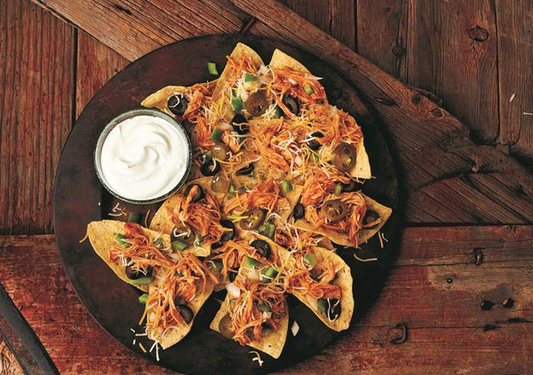 Shredded Chicken Nachos