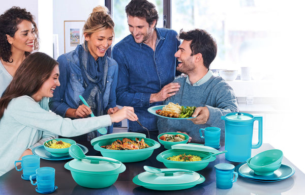 Brighten Up Your Dining Table With Tupperware