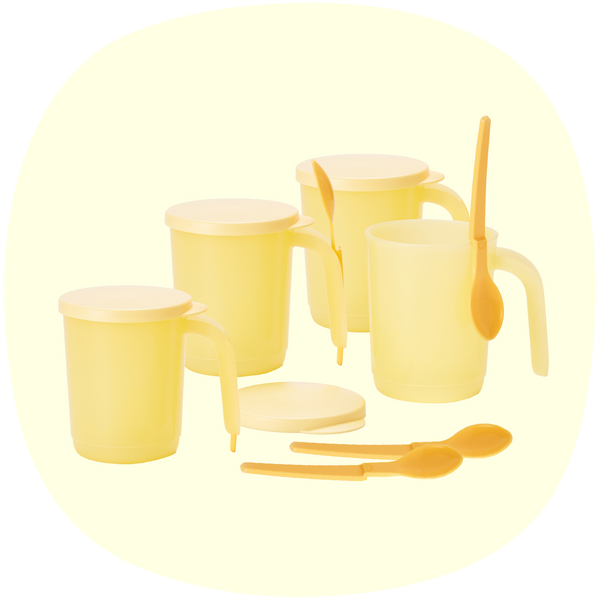 Illumina Mug with Cover | 4pcs | 350ml