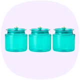 Clear Collection Jar | 3pcs | 900ml