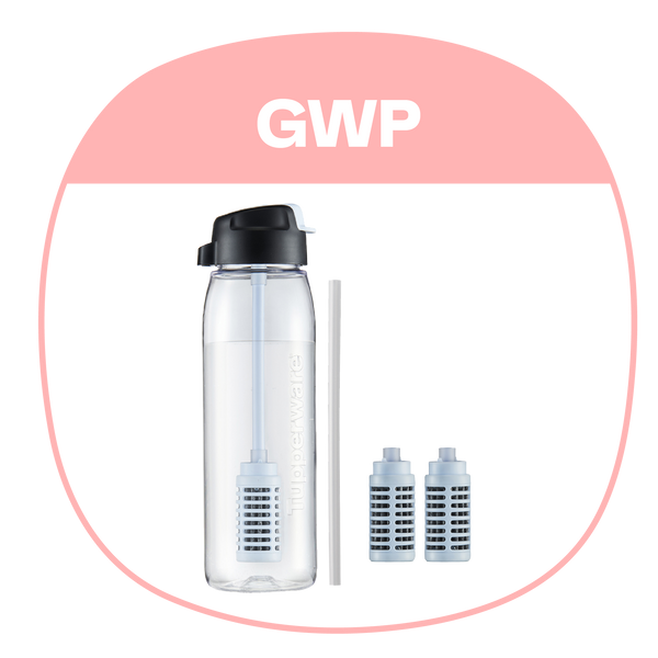 GWP: Pure & Go Water Filter Bottle Set
