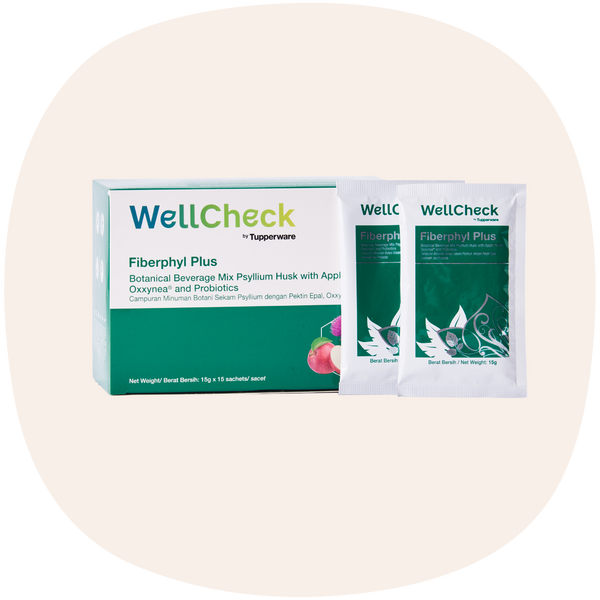 WellCheck Fiberphyl Plus | 1box | 15gm x 15 sachets
