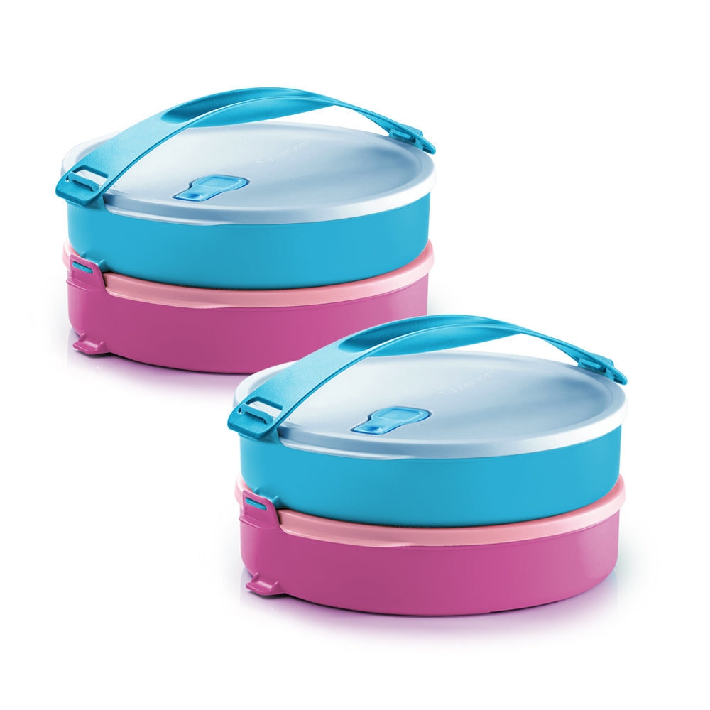 Microwaveable Round Click To Go (4) 880ml – (EM Store) Tupperware ...